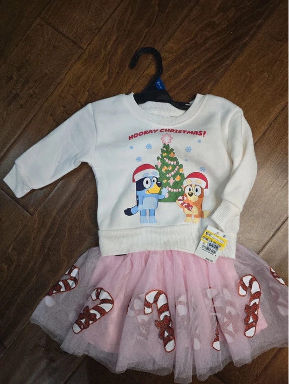 12m brand new blewy from disney christmas dress. Item 438G6